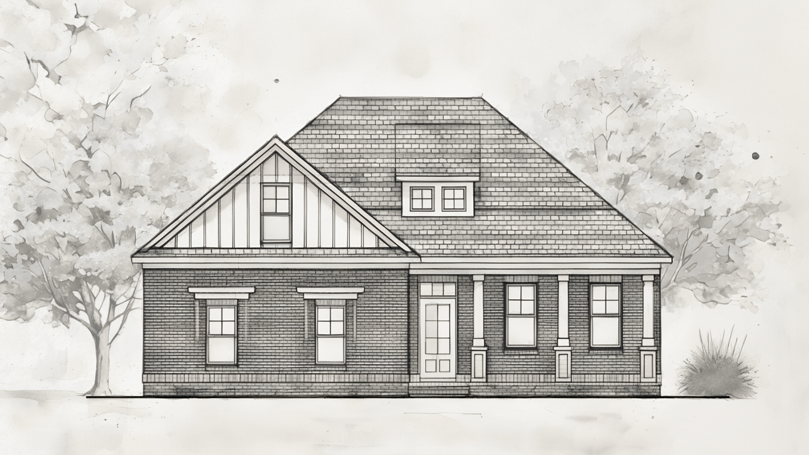 Blue Heron Front Elevation