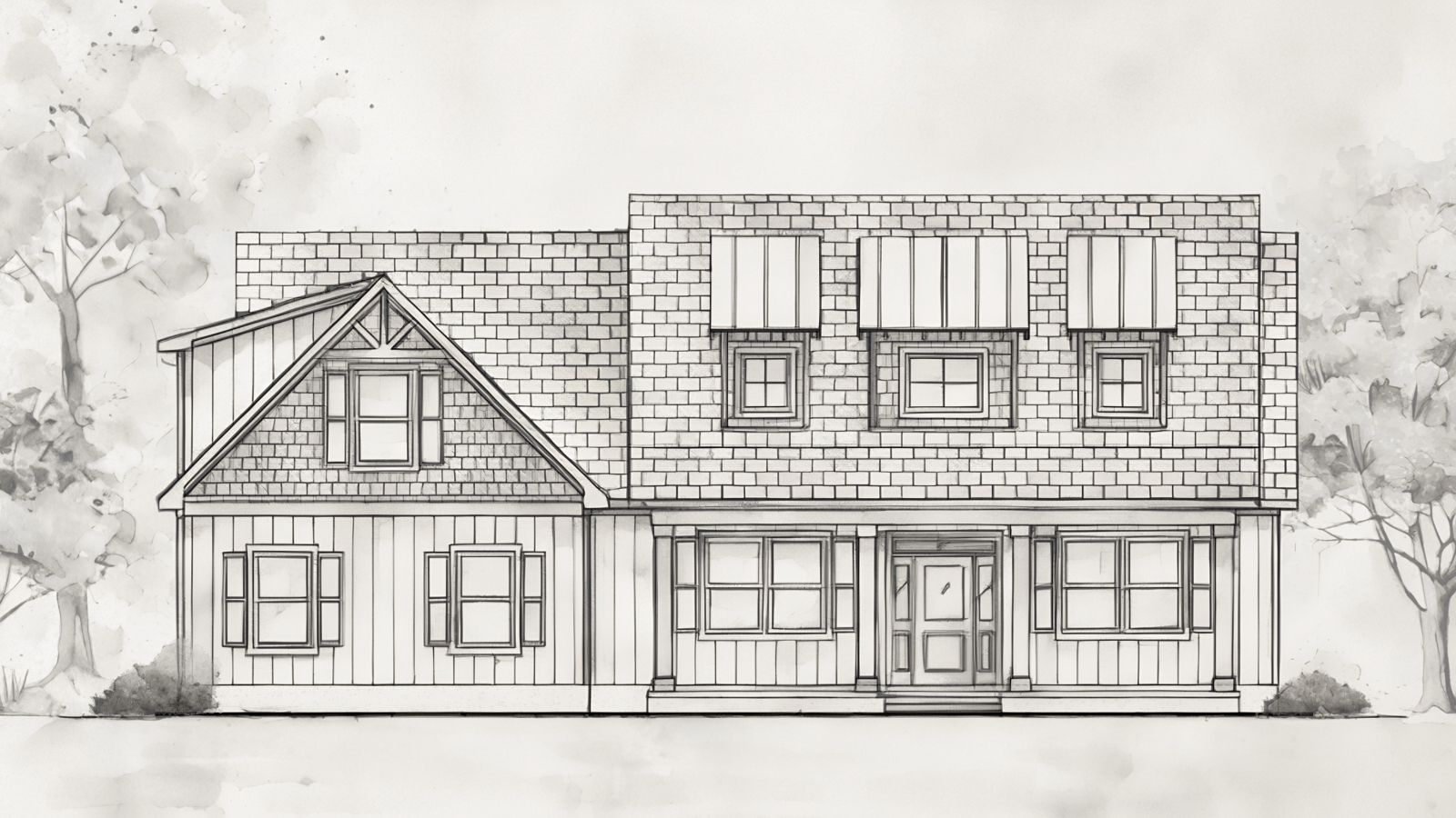 Pocosin Front Elevation